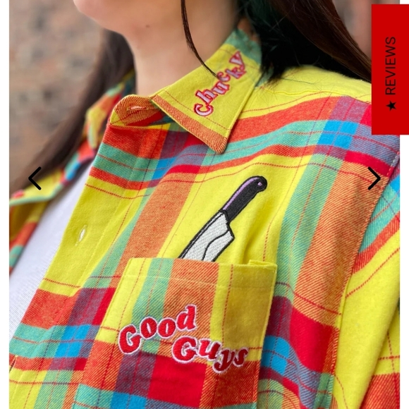 Cakeworthy Chucky Flannel - Picture 3 of 15